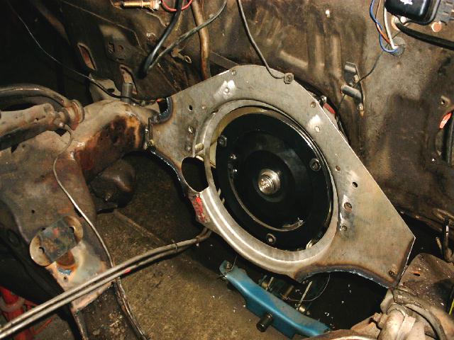 attaching points for the midplate