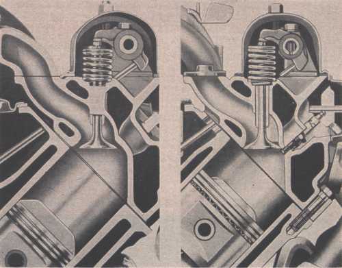 Nailhead 322 intake passages